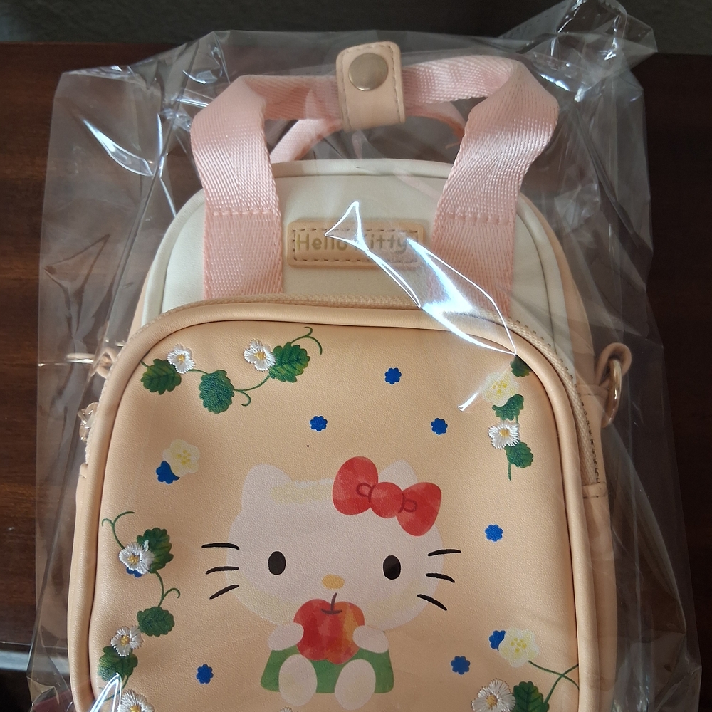 Hello Kitty Kids Bag - Cream and Peach